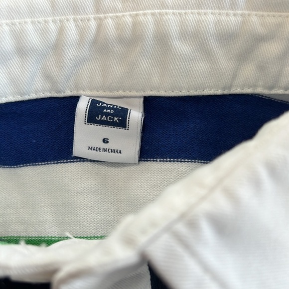 Janie and jack striped classic polo - Picture 6 of 8